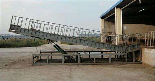 卸猪台施工图(液压升降卸猪台)